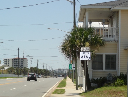 A1A Street Sign
