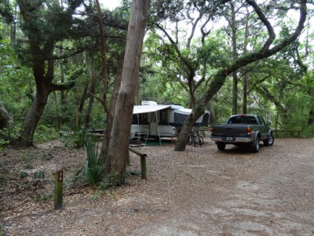 Our Camper on Amelia Island